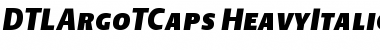 Download DTLArgoTCaps Font