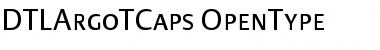 Download DTLArgoTCaps Font