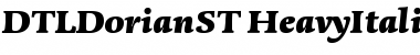 DTLDorianST HeavyItalic Font