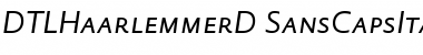 Download DTL Haarlemmer Font