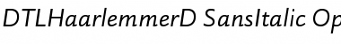 Download DTL Haarlemmer Font