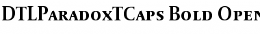 Download DTLParadoxTCaps Font