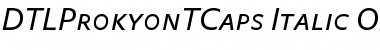 Download DTLProkyonTCaps Font