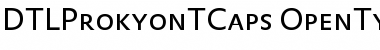 Download DTLProkyonTCaps Font