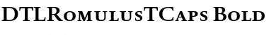 Download DTLRomulusTCaps Font