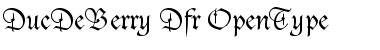 Duc De Berry Dfr Font