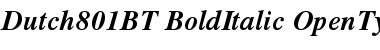 Download Dutch 801 Font