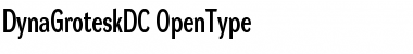 DynaGrotesk DC Regular Font