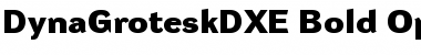 Download DynaGrotesk DXE Font