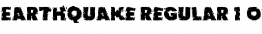 Download Earthquake Font