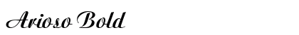Arioso Bold preview