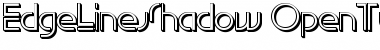 Download EdgeLineShadow Font