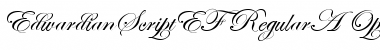 Download EdwardianScriptEF Font