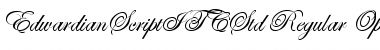 Download Edwardian Script ITC Std Font