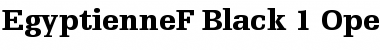 Egyptienne F 75 Black Font