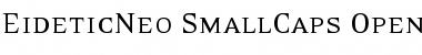 EideticNeo SmallCaps Regular Font