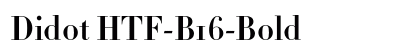 Didot HTF-B16-Bold Font
