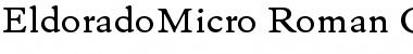 Download EldoradoMicro Font