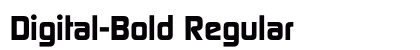 Digital-Bold Regular preview
