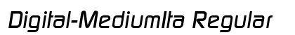 Digital-MediumIta Regular preview