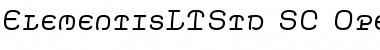 Elementis LT Std Small Caps Font