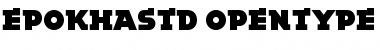 Epokha Std Regular Font