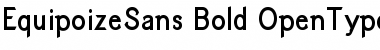 EquipoizeSans Bold Font