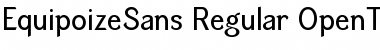 EquipoizeSans Regular Font