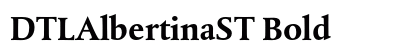 DTLAlbertinaST Bold preview