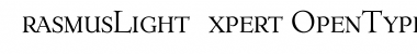 Download ErasmusLightExpert Font