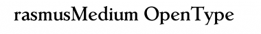 ErasmusMedium Regular Font