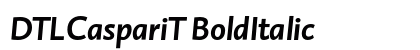 DTLCaspariT BoldItalic Preview