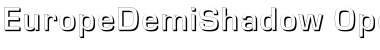 Download EuropeDemiShadow Font Download EuropeDemiShadow Font