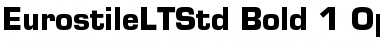 Download Eurostile LT Std Font