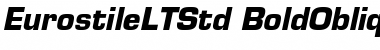 Eurostile LT Std Font