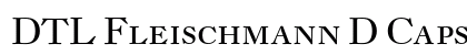 DTL Fleischmann D Caps Regular Preview