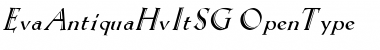 Eva AntiquaHvItSG Font