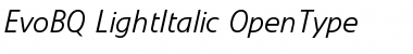 Download Evo BQ Font