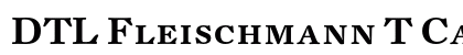 DTL Fleischmann T Caps Medium Preview