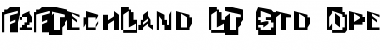 Download F2FTechLand LT Std Font