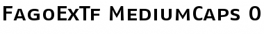 FagoExTf MediumCaps Font