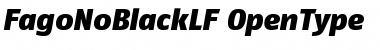 Download FagoNoBlackLf Font