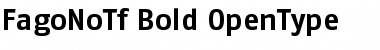 FagoNoTf Bold Font