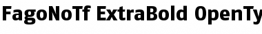 FagoNoTf ExtraBold Font