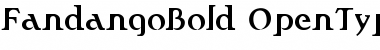 Fandango Bold Font