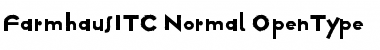 FarmhausITC Regular Font
