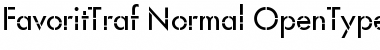 FavoritTraf-Normal Regular Font