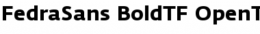 Fedra Sans Bold TF Font Fedra Sans Bold TF Font