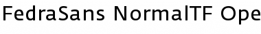 Fedra Sans Normal TF Font Fedra Sans Normal TF Font