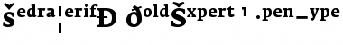 FedraSerifA BoldExpert Font